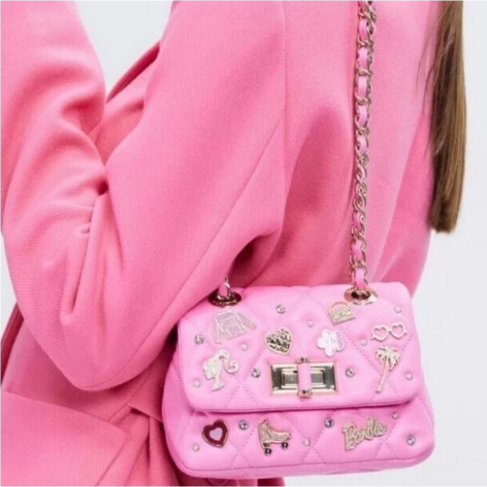 Barbie Quilted Charm Handbag Crossbody, Barbie Aldo Crossbody - Picture 8 of 15